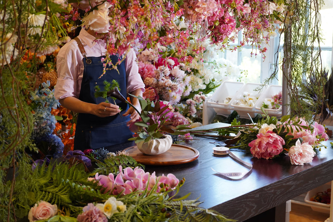 Inside Our California Studio: Design-Led Faux Flowers, Crafted in Small Batches