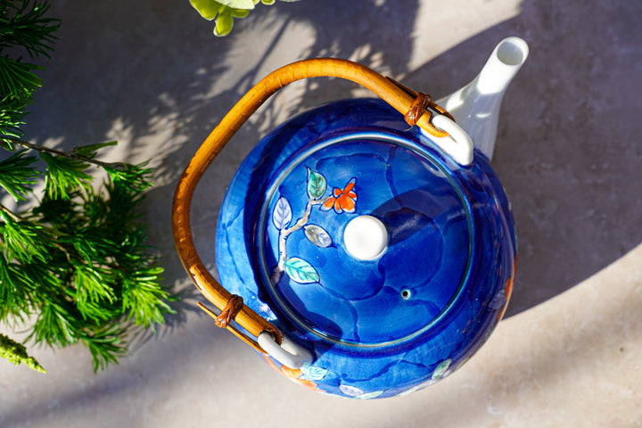 Aozora Blossom — Handcrafted Japanese Tea Set (6-Piece)