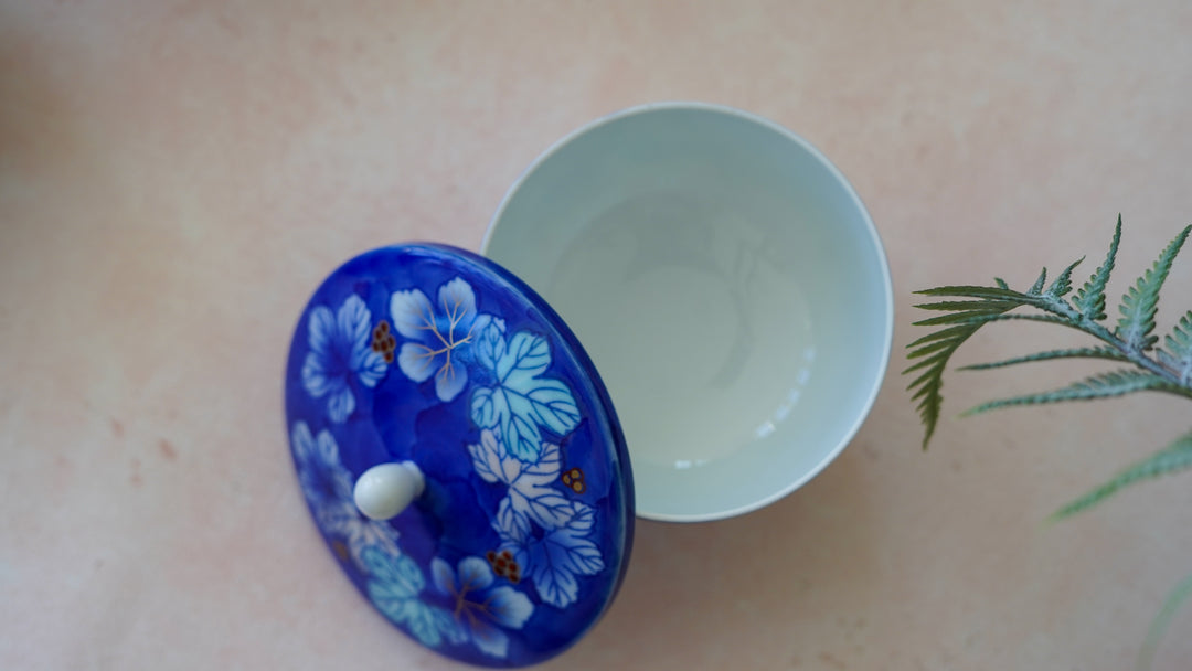 Aoi Botan — Handcrafted Japanese Tea Set (6-Piece)