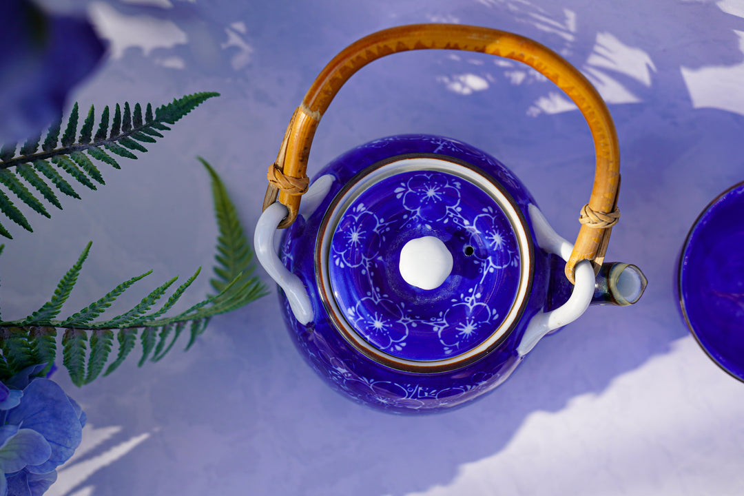 Indigo Silk Road Tea Set
