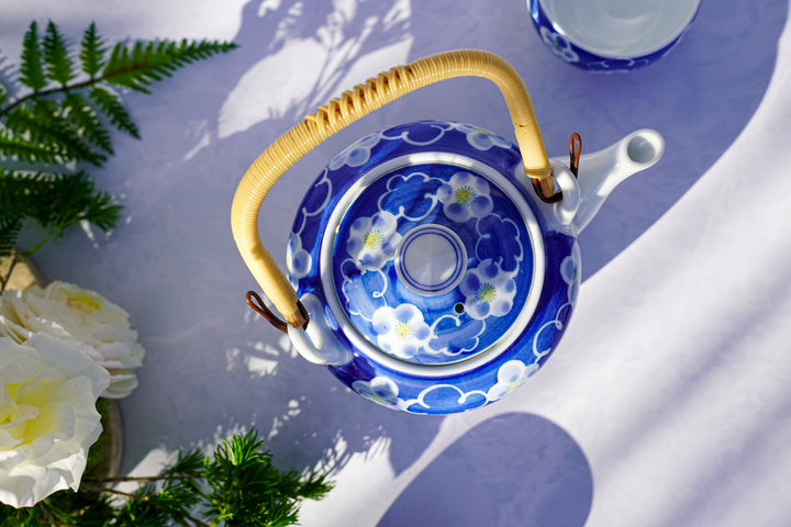 Ume no Kumo — Handcrafted Japanese Tea Set (6-Piece)