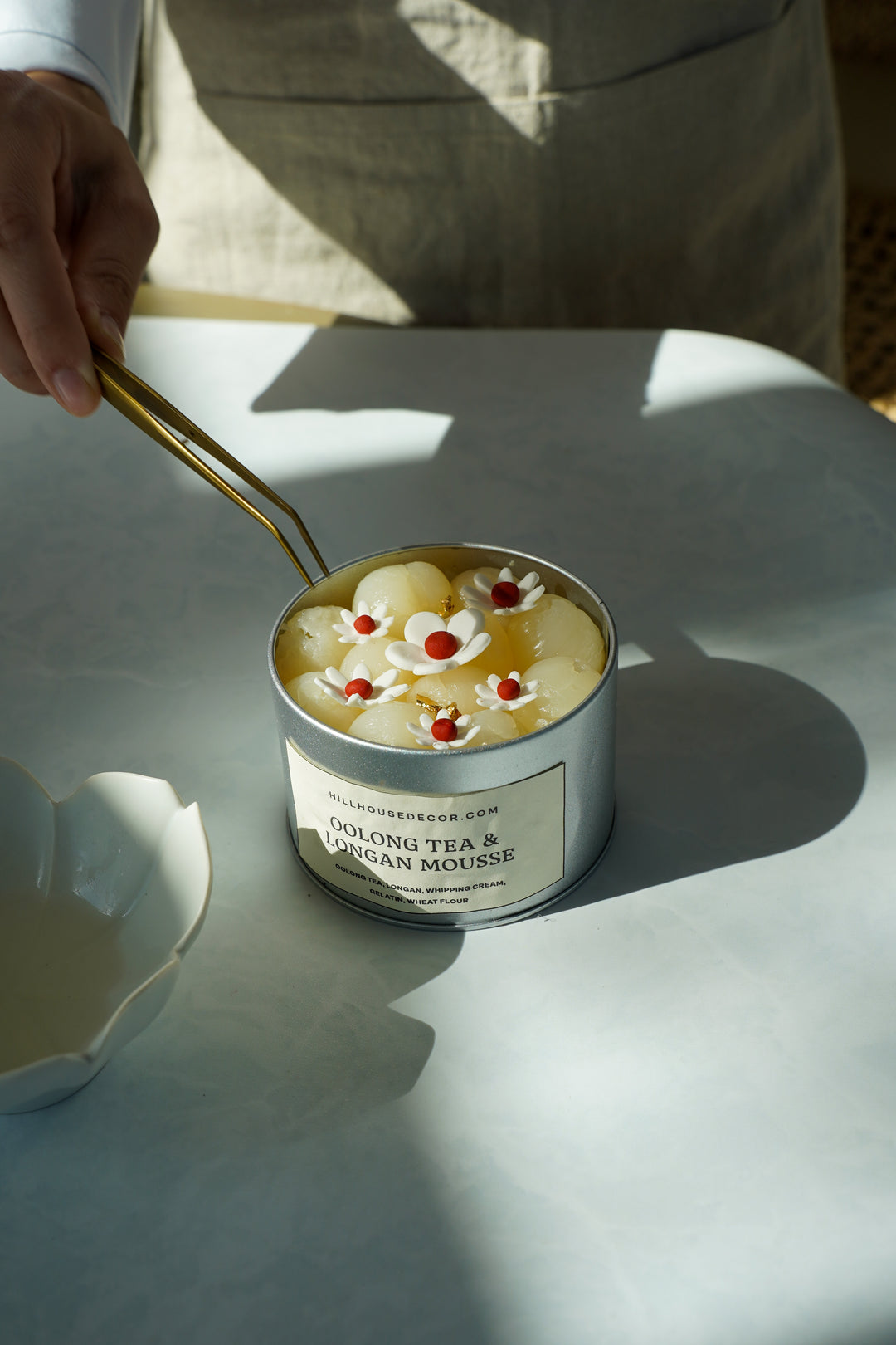 Longan & Oolong Mousse