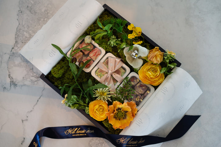 Golden Garden Nougat Box