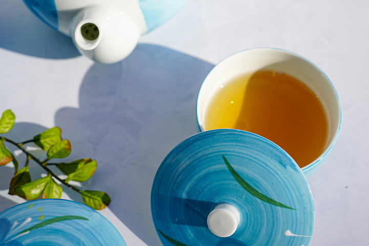 Mizu no Hikari — Handcrafted Japanese Tea Set (6-Piece)