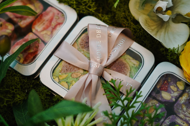 Golden Garden Nougat Box