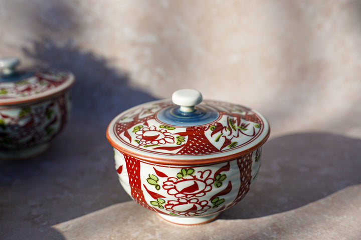 Kōshoku Celebration — Hand-Painted Japanese Tea Set (11-Piece)