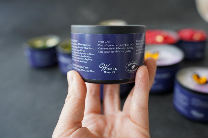 Taro & Coconut Mousse - 4 oz