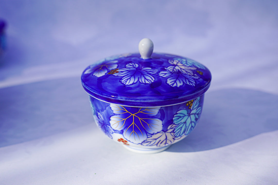 Aoi Botan — Handcrafted Japanese Tea Set (6-Piece)