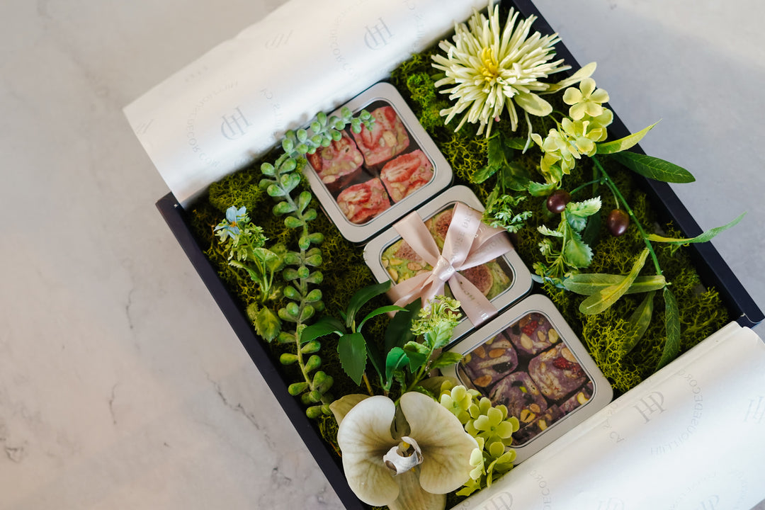 Evergreen Nougat Box