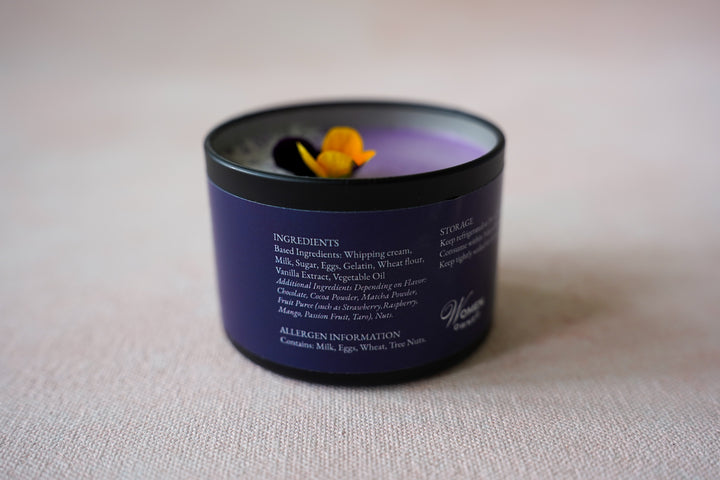 Taro & Coconut Mousse - 6 oz