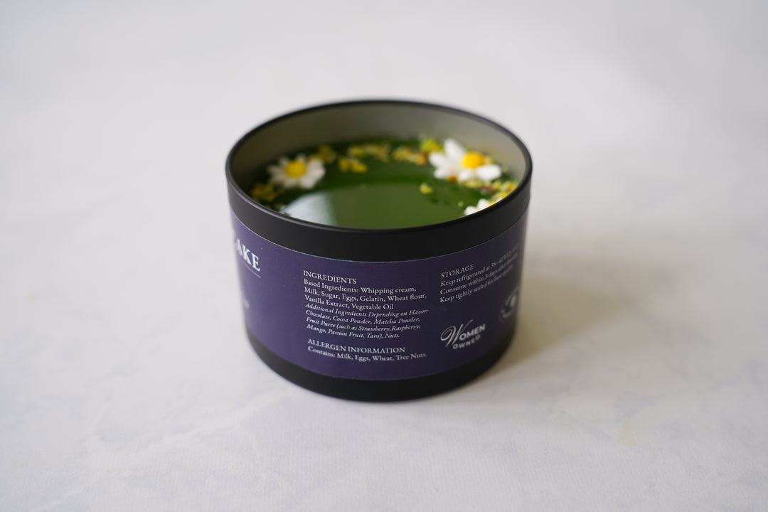 Matcha & Hokkaido Cheese Mousse - 6 oz