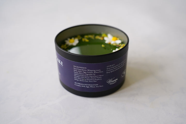 Matcha & Hokkaido Cheese Mousse - 6 oz