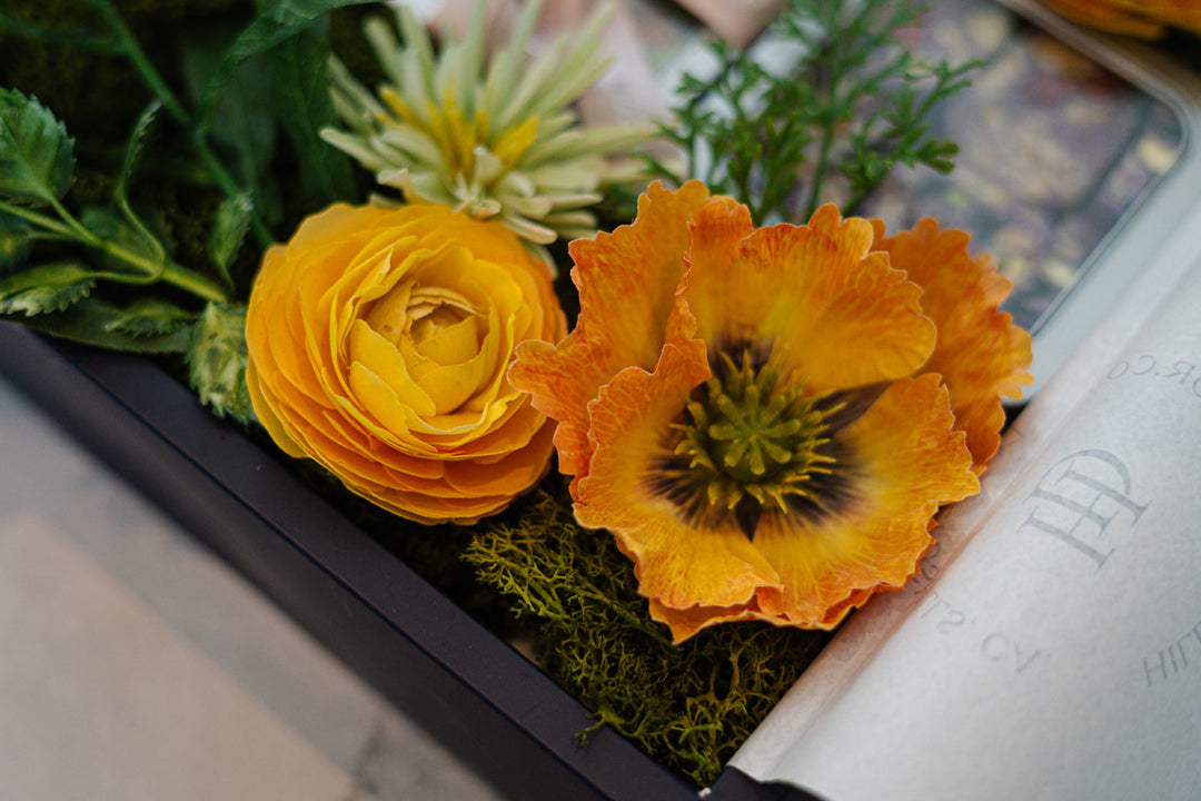 Golden Garden Nougat Box