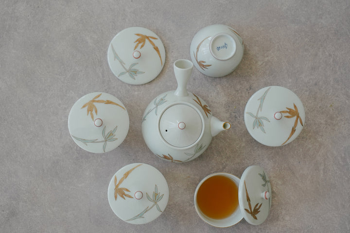 Morning Bamboo Path Tea Set