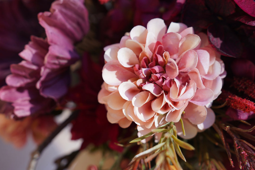 The Crimson Bloom Sculpture