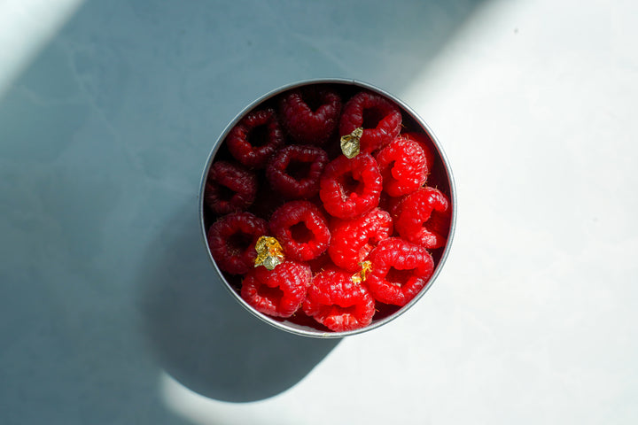 Raspberry and  Pistachio Mousse
