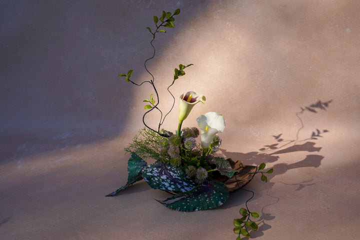 Ivory Drift Ikebana