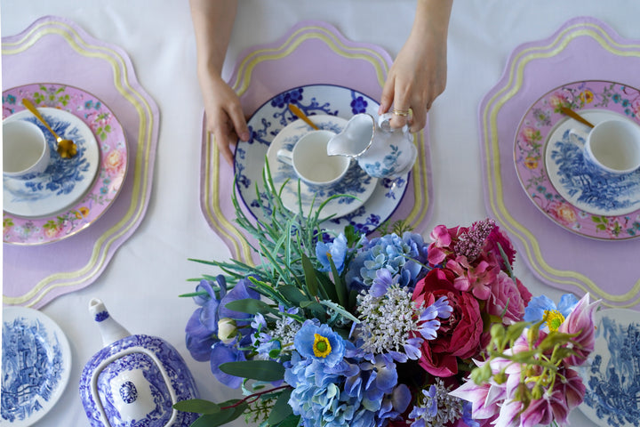 The Royal Blue — Tea Table for Rent