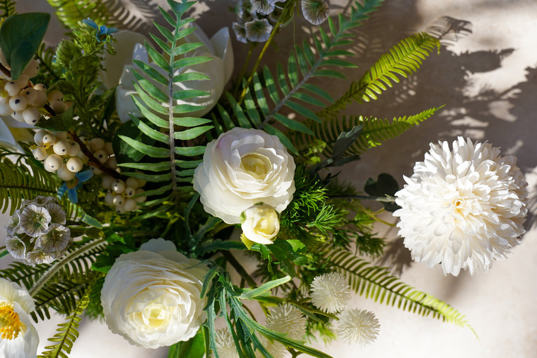 White Atelier Welcome Arrangement