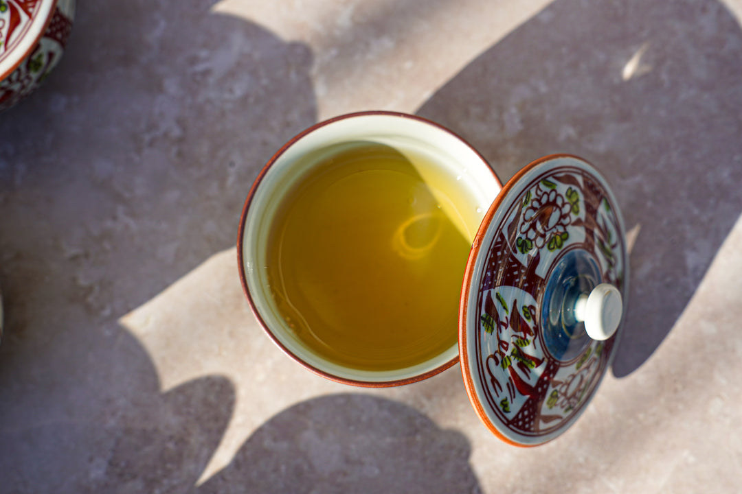 Kōshoku Celebration — Hand-Painted Japanese Tea Set (11-Piece)