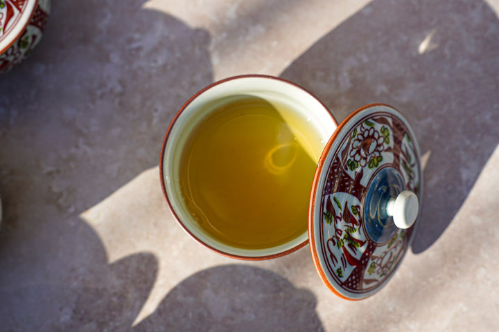 Kōshoku Celebration — Hand-Painted Japanese Tea Set (11-Piece)