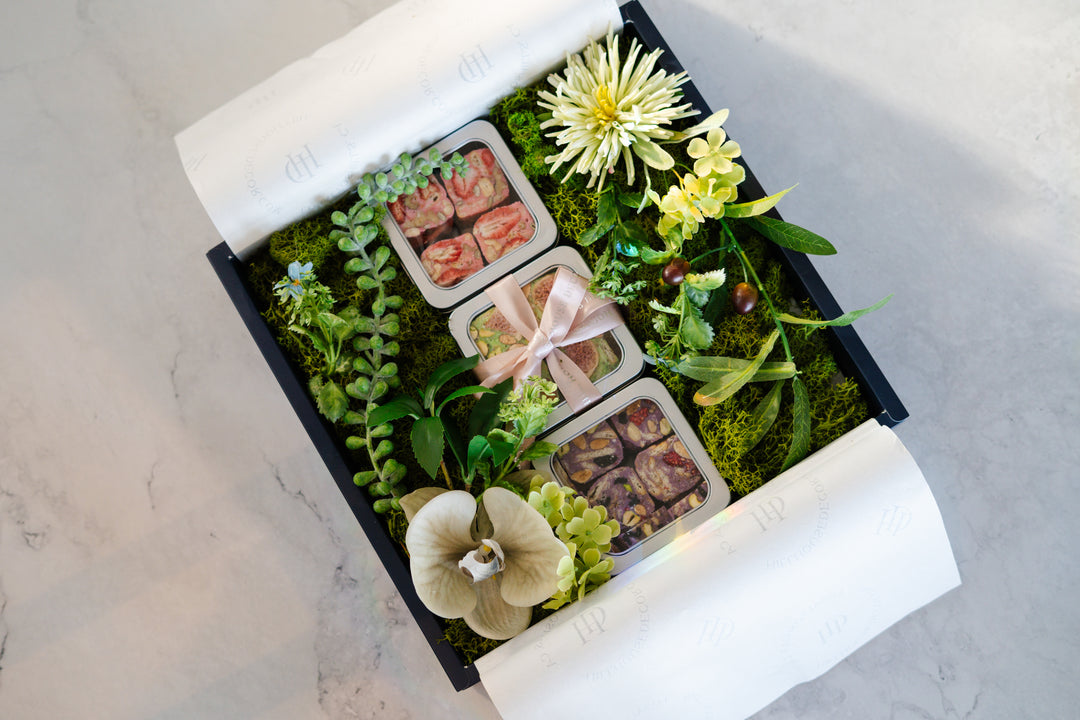 Evergreen Nougat Box