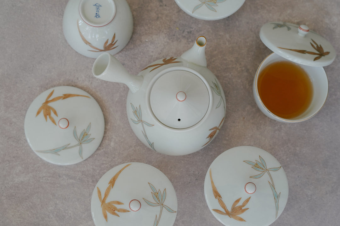 Morning Bamboo Path Tea Set