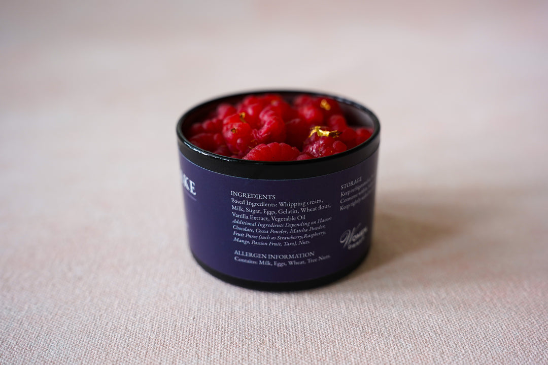 Raspberry & Yogurt Mousse - 4 oz