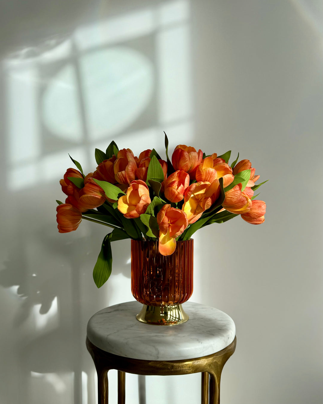 Tulips in orange