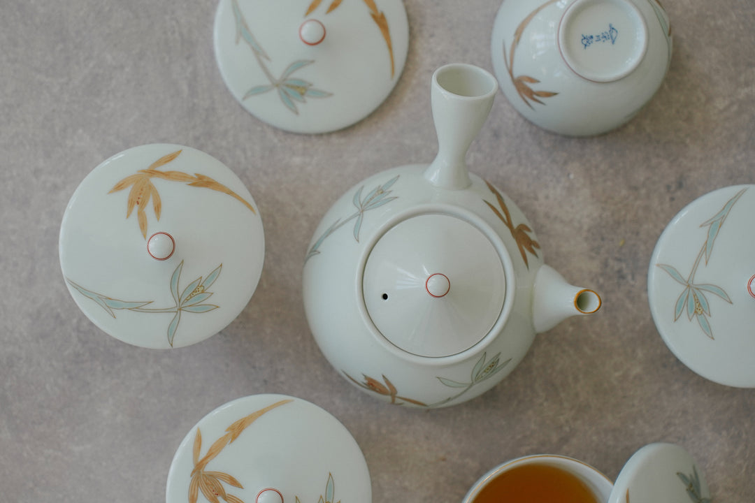Morning Bamboo Path Tea Set