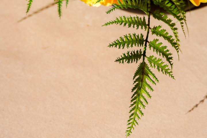 Golden Garden Vase