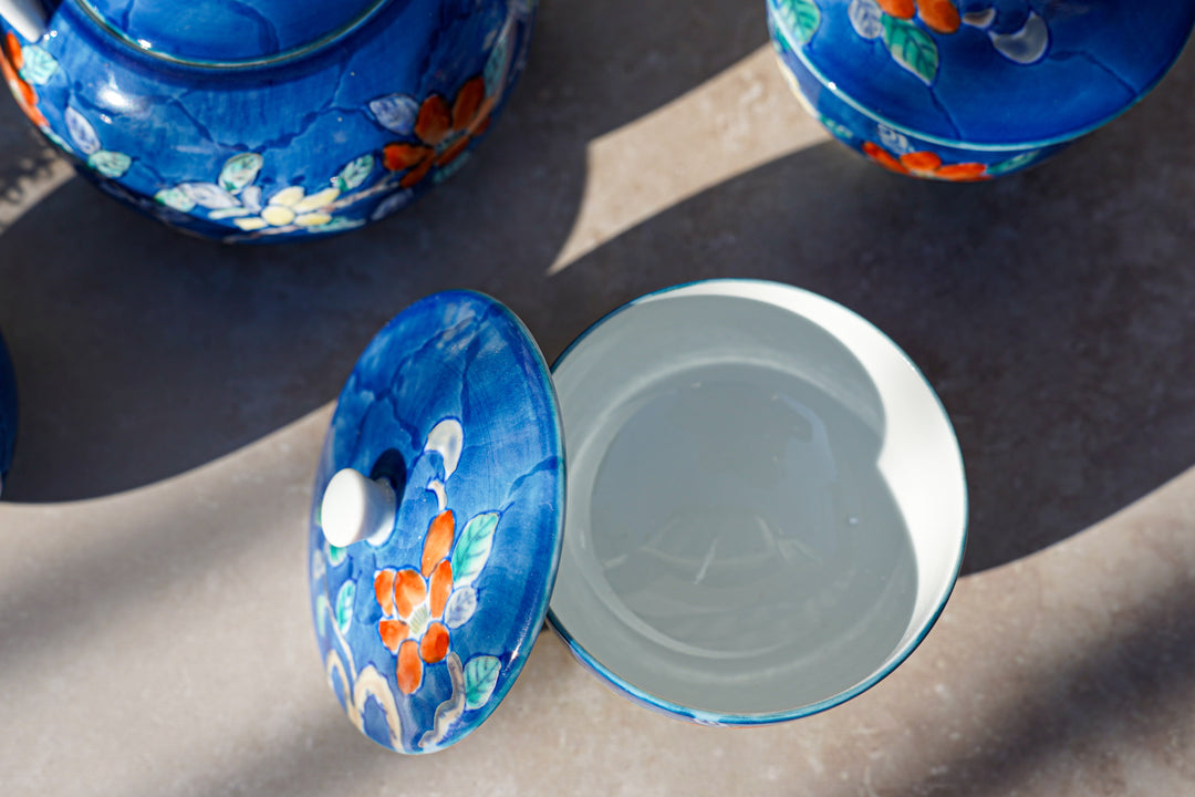 Aozora Blossom — Handcrafted Japanese Tea Set (6-Piece)