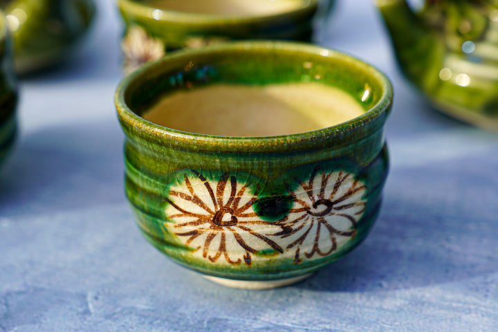 Verdant Kiln — Handcrafted Japanese Tea Set (7-Piece)