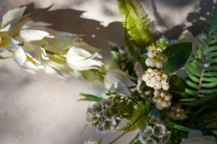 White Atelier Welcome Arrangement
