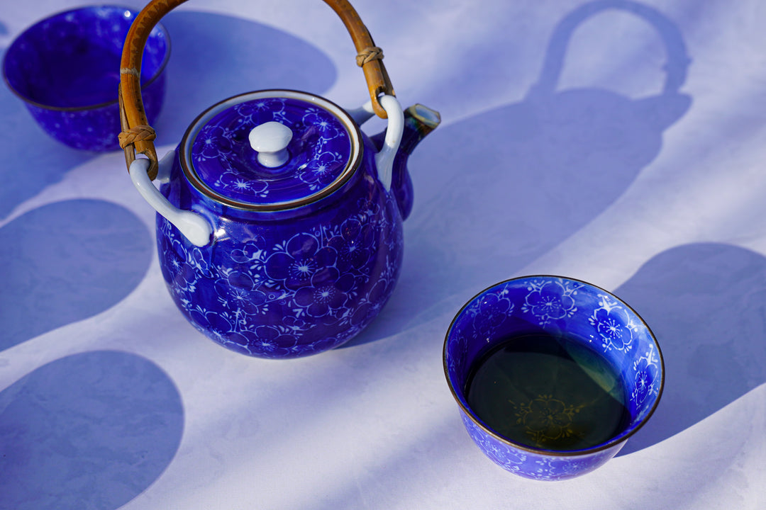 Indigo Silk Road Tea Set