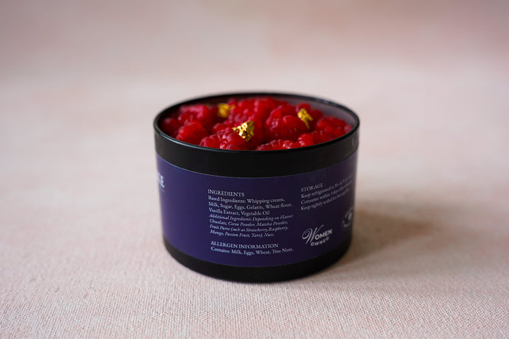 Raspberry & Yogurt Mousse - 6 oz