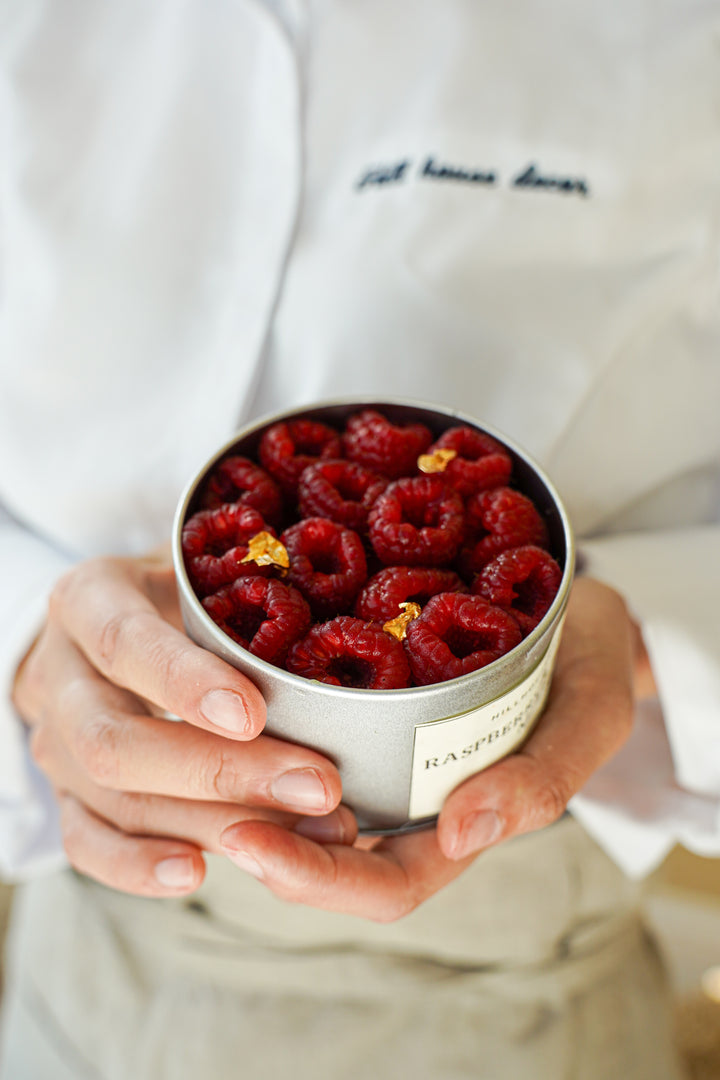 Raspberry and  Pistachio Mousse