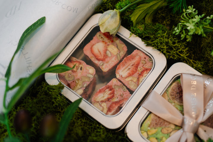 Golden Garden Nougat Box