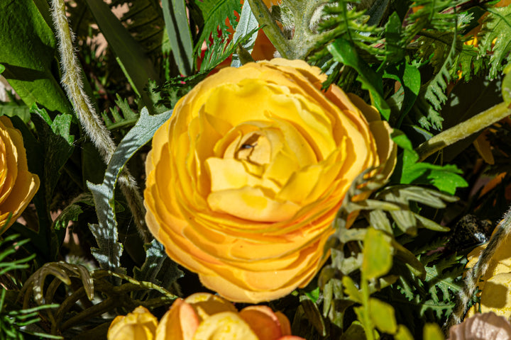 Golden Garden Vase