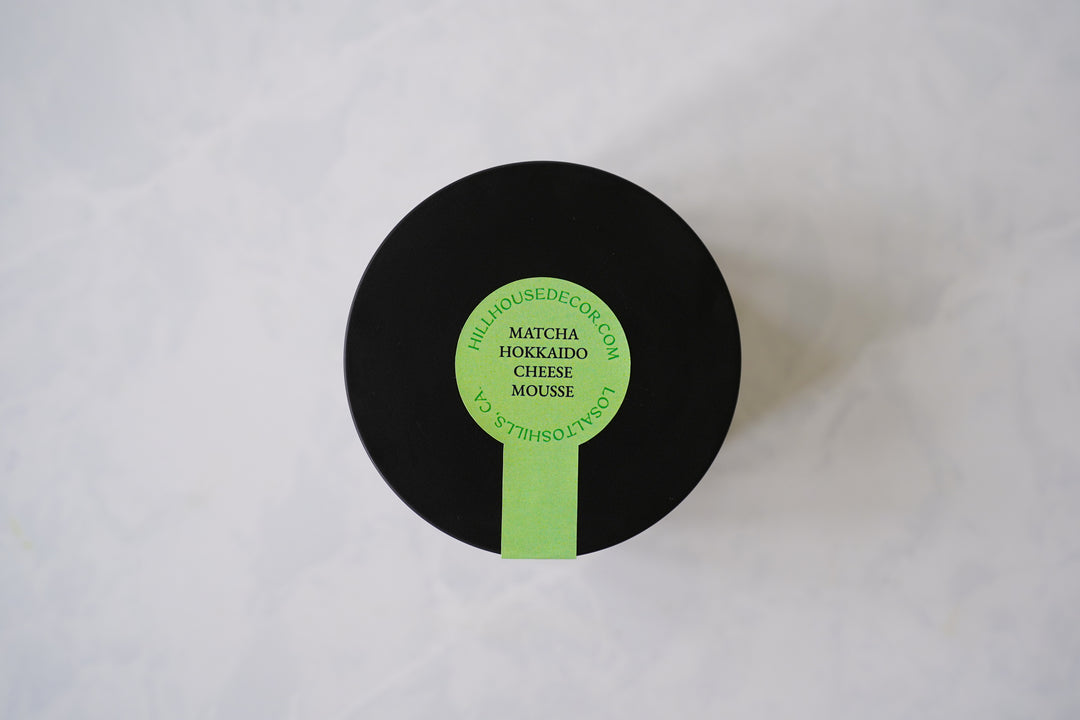 Matcha & Hokkaido Cheese Mousse - 6 oz