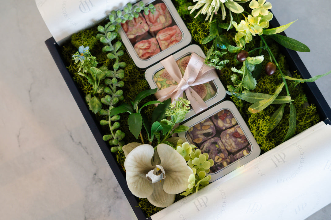 Evergreen Nougat Box