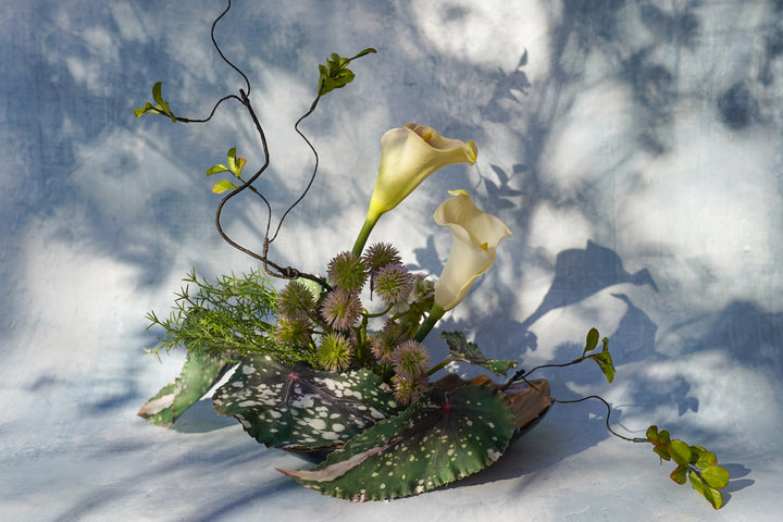 Ivory Drift Ikebana