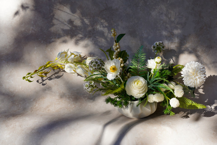 White Atelier Welcome Arrangement