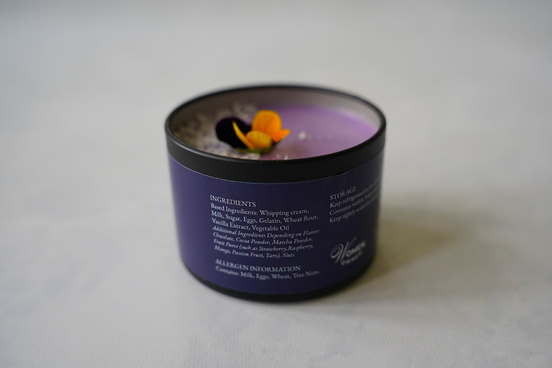 Taro & Coconut Mousse - 4 oz