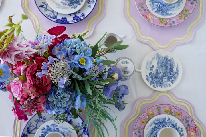 The Royal Blue — Tea Table for Rent