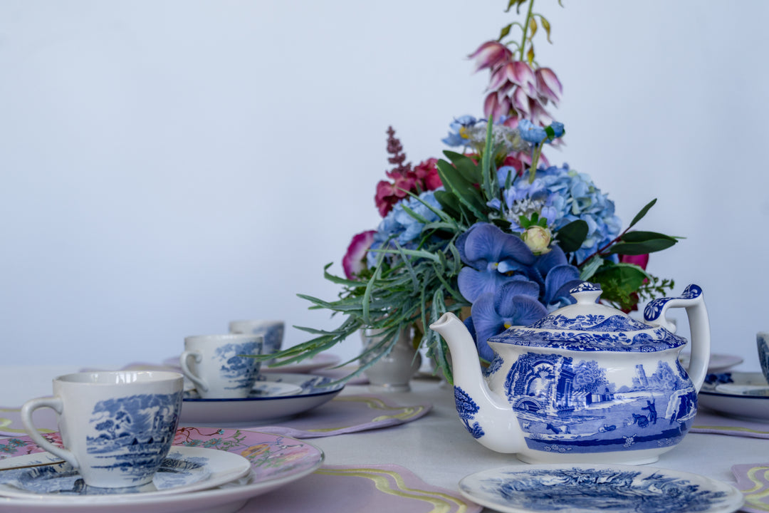 The Royal Blue — Tea Table for Rent