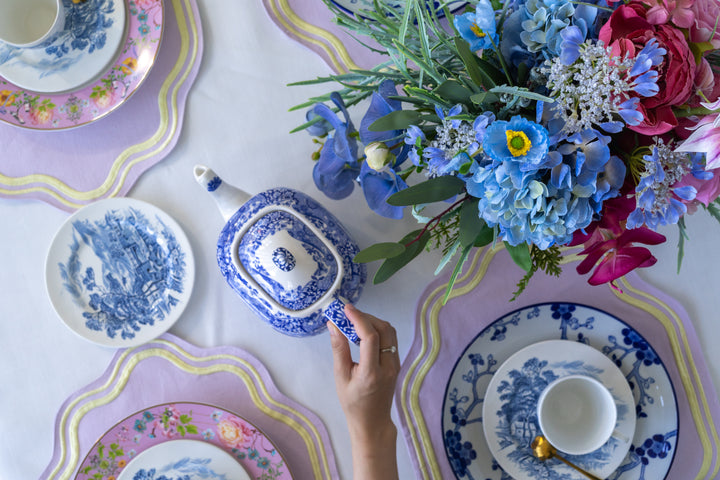 The Royal Blue — Tea Table for Rent