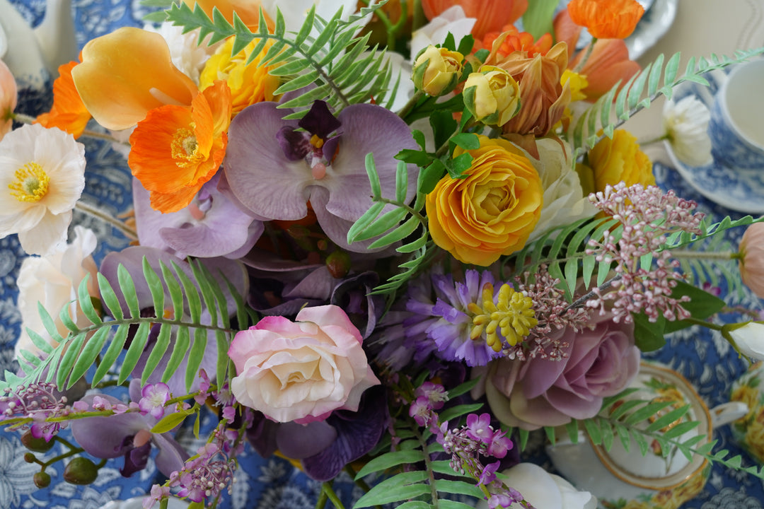 The Winter Sunset — Tea Table for Rent