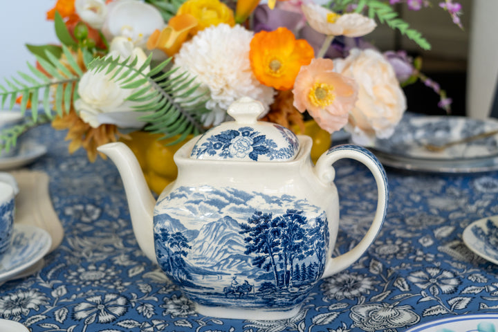 The Winter Sunset — Tea Table for Rent